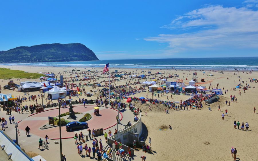 World's Largest Amateur Beach Volleyball Tournament in Seaside, OR