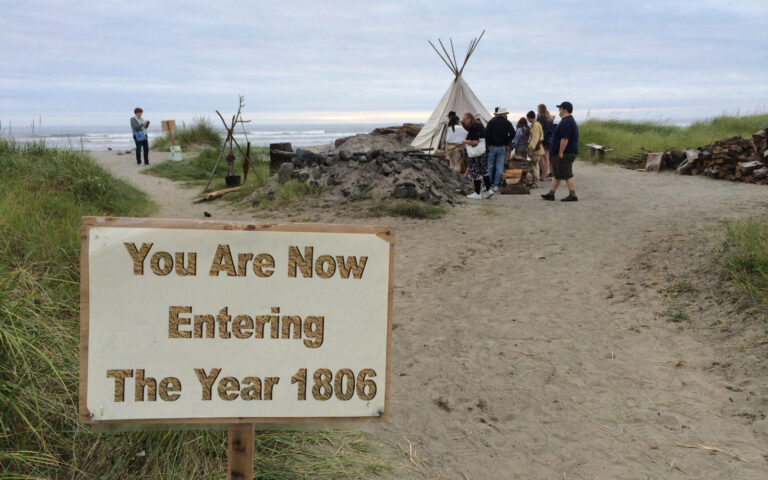 Lewis and Clark Salt Makers Return Annual Event in Seaside on the Oregon Coast