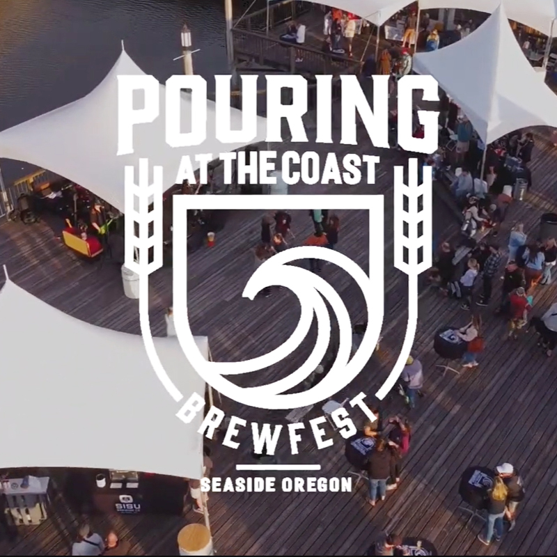 Pouring At The Coast Logo and Quatat Park photo