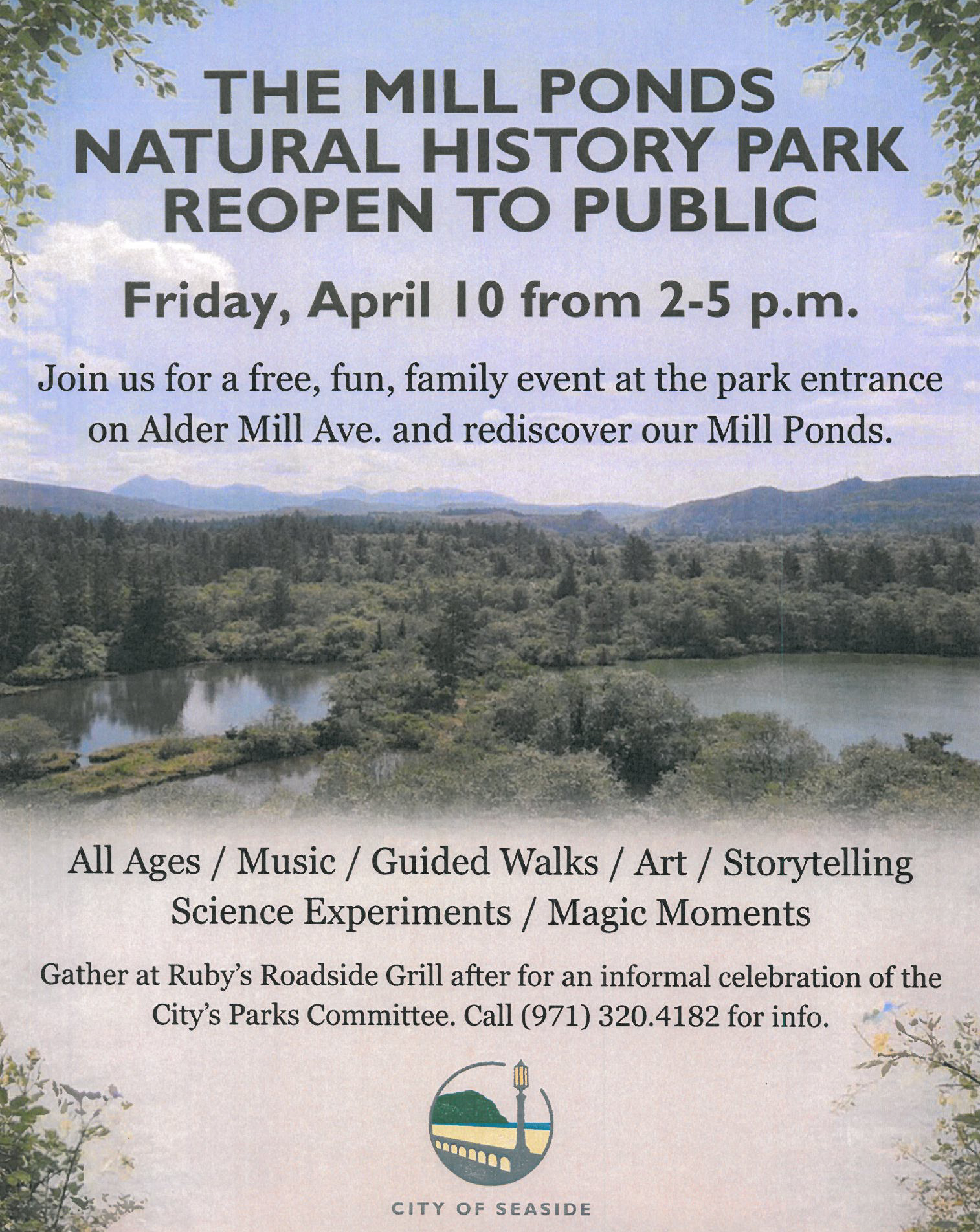 Mill Ponds Reopening Event