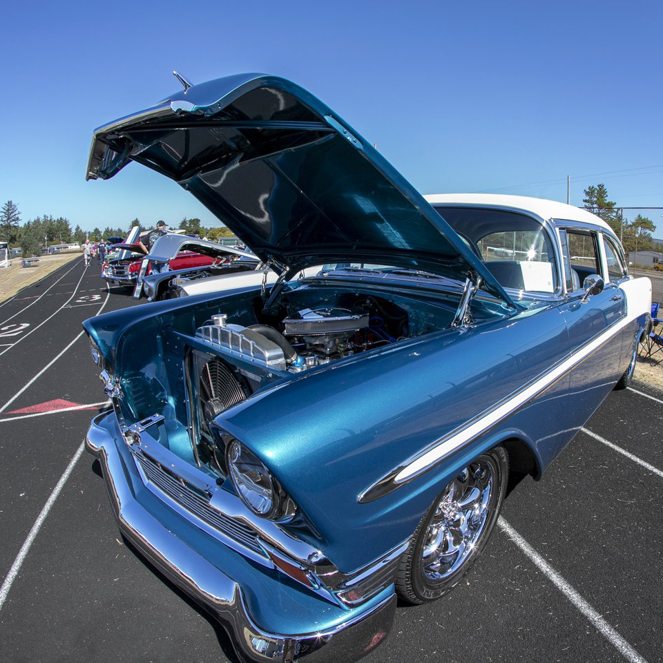 Seaside Car Show Wheels and Waves at Old Highschool