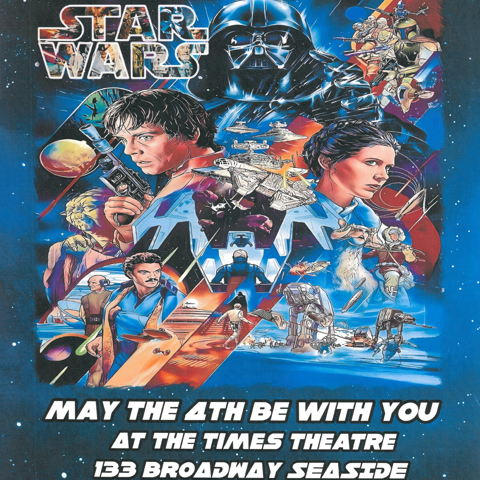 May the 4th be with you Trivia, Costumes, at Times Theatre