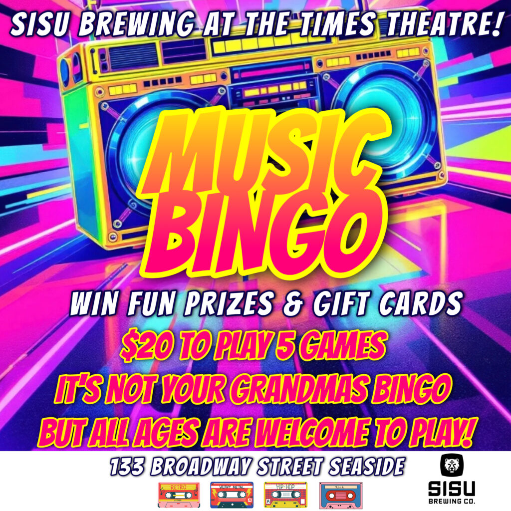 Music Bingo! - Seaside Oregon