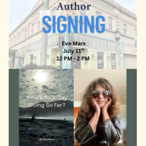 Author, Eve Marx, Book Signing at Beach Books