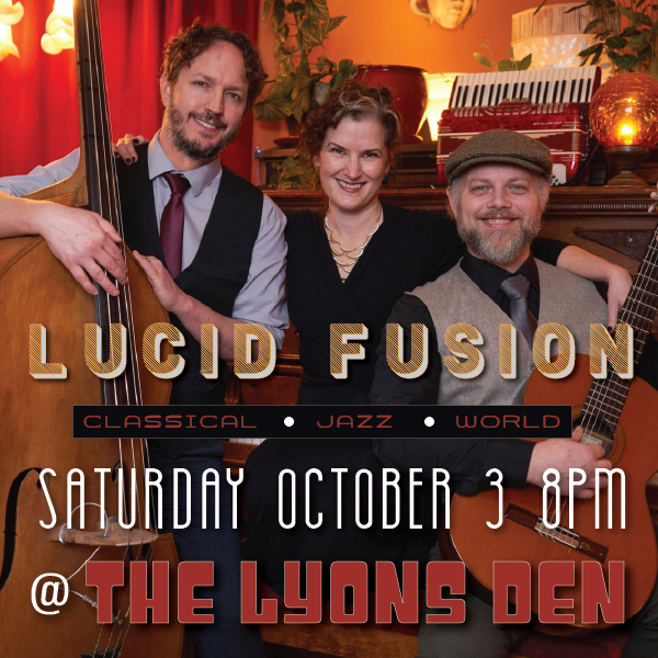 Lucid Fusion live at The Lyons Den in Seaside, Oregon