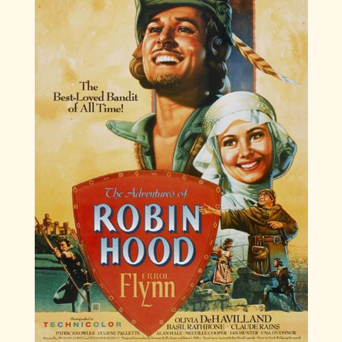 Film Screening of Robin Hood at the Seaside Public Library in Seaside, Oregon.