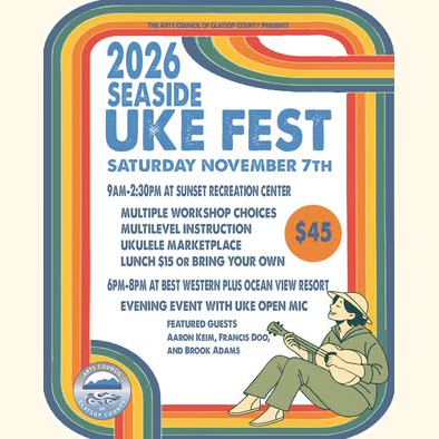 Uke Fest at Sunset Rec Center in Seaside, Oregon.